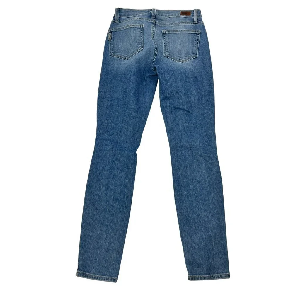 Paige Women’s Verdugo Ankle Jeans Distressed Low Rise Size 26 Waist